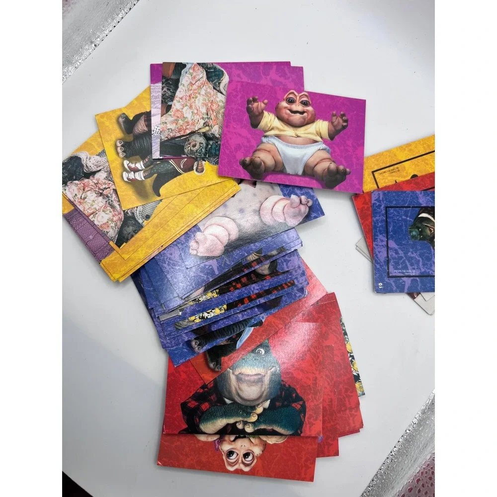 Dinosaurs 1992 Pro Set Trading Cards Incomplete Set 61 Cards 1990s Kids TV Shows